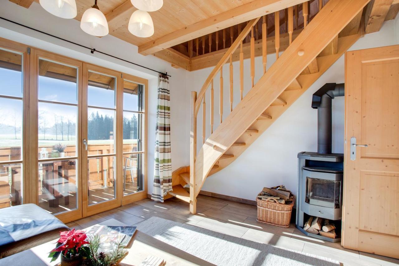 Ferienwohnung Seeblick Bad Heilbrunn Exterior foto